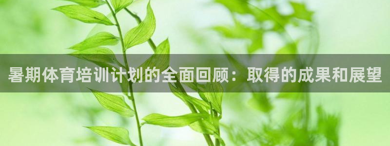 耀世娱乐能提现到微信吗：暑期体育培训计划的全面回顾：