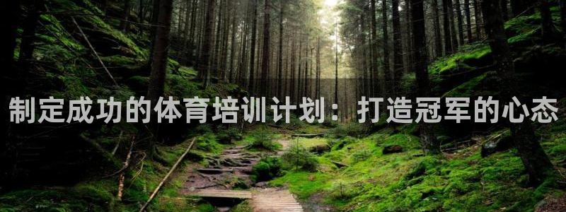 耀世娱乐怎么样：制定成功的体育培训计划：打造冠军的心