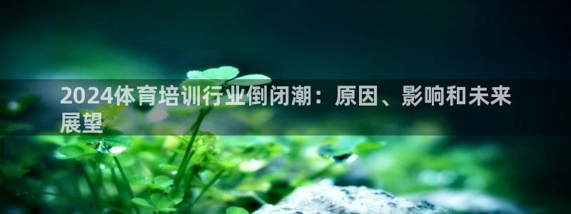 耀世开业：2024体育培训行业倒闭潮：原因、影响和未