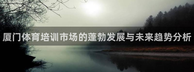 耀世娱乐平台注册登录不了：厦门体育培训市场的蓬勃发展