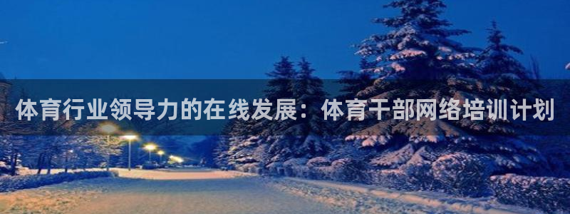 耀世娱乐注册：体育行业领导力的在线发展：体育干部网络培训计划