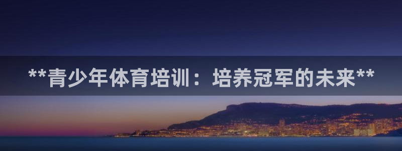 哪吒s耀世版价格：**青少年体育培训：培养冠军的未来