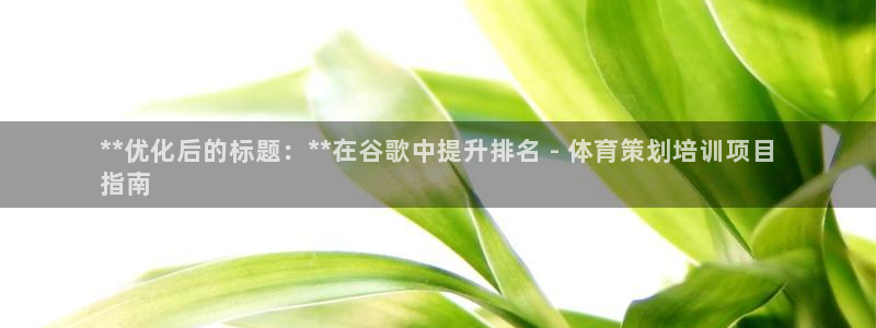 耀世娱乐安全吗知乎：**优化后的标题：**在谷歌中提