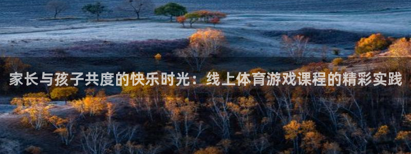 耀世集团四个字的图片：家长与孩子共度的快乐时光：线上体育游戏